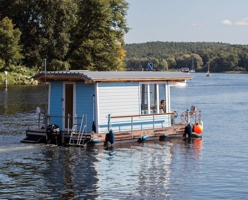 4Pfoten-Urlaub Hausboot mit Hund