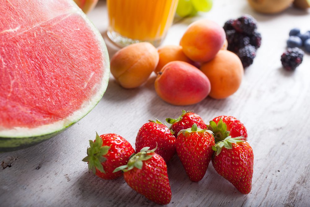 4Pfoten-Urlaub Melone und Beeren