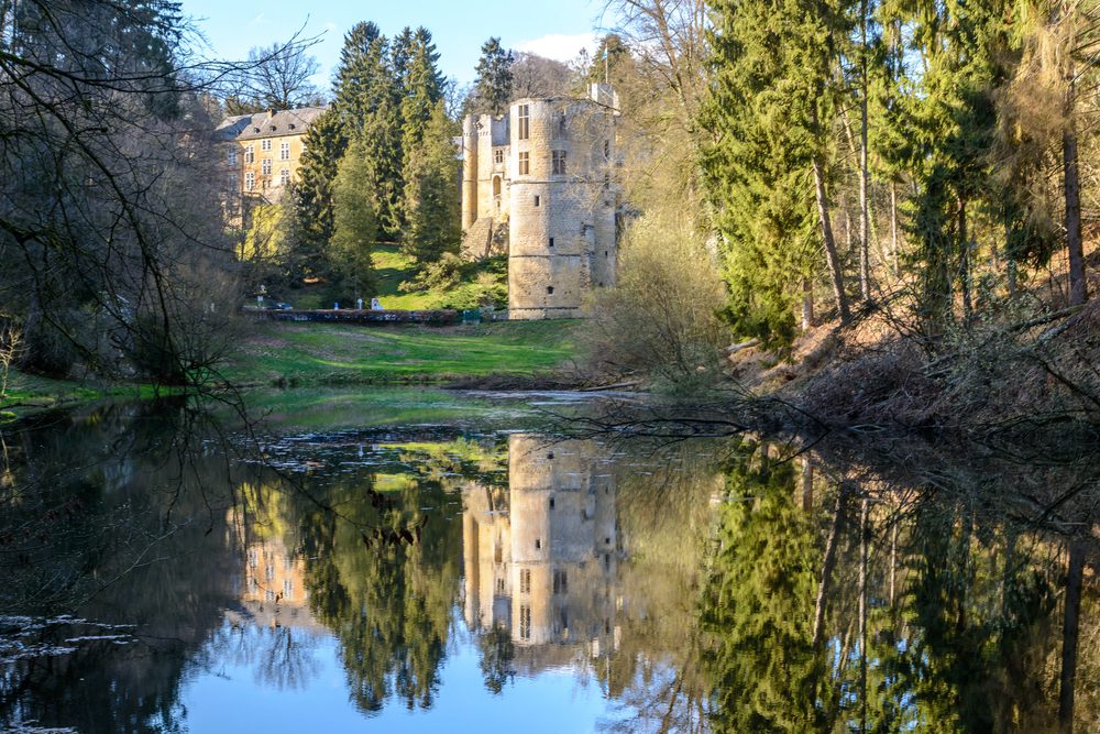 4Pfoten-Urlaub Schloss von Beaufort in Luxemburg