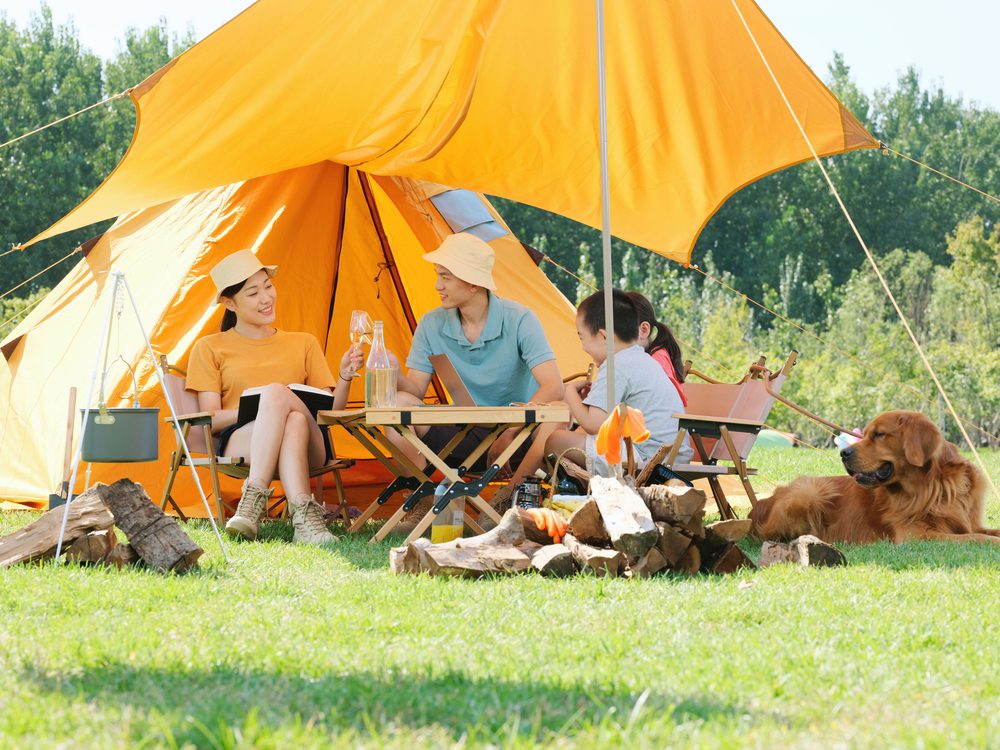 4Pfoten-Urlaub Zelten mit Hund im Urlaub